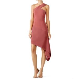 Keepsake Asymmetrical Cocktail Dress